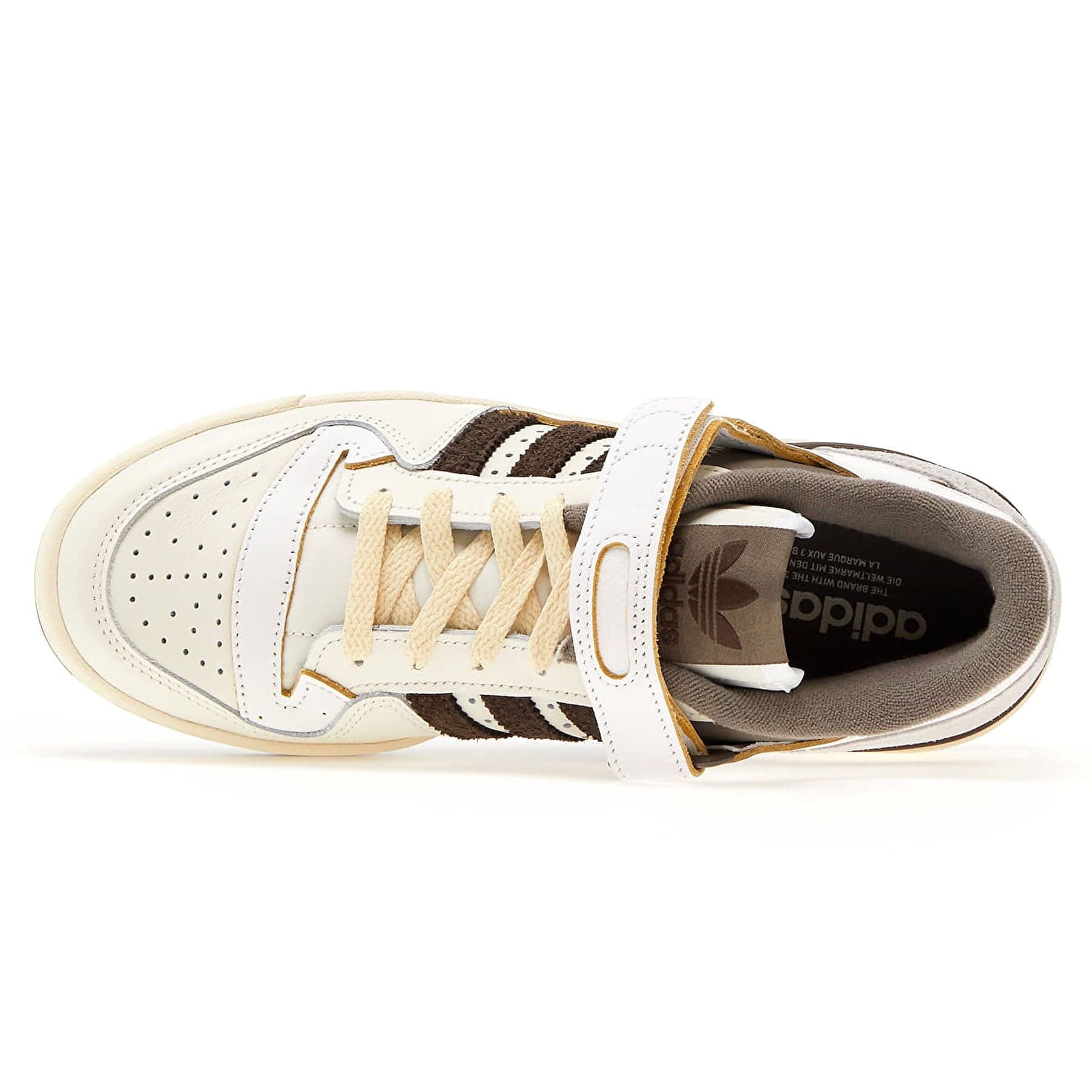 adidas Forum 84 Low 'Off White Brown' — UK 3.5 | EU 36 | US 4 — Back View