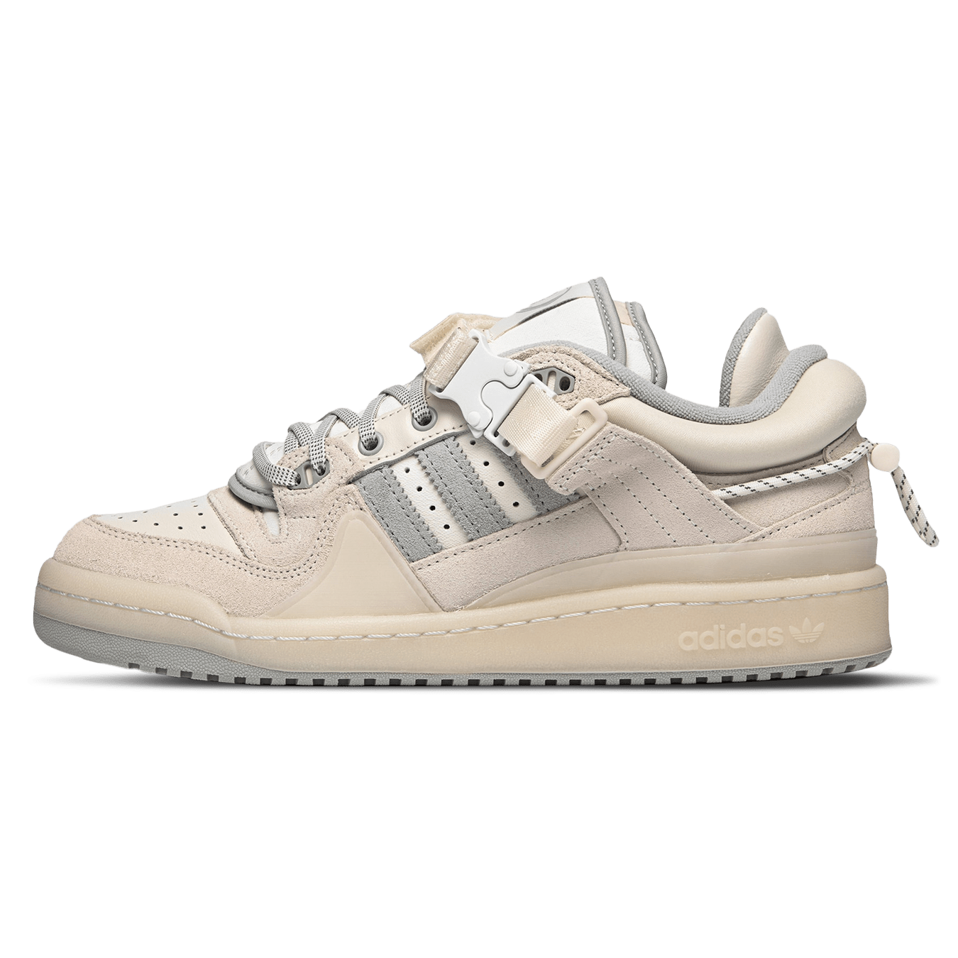 Bad Bunny x adidas Forum Buckle Low 'Last Forum' — UK 3.5 | EU 36 | US 4 — Front View