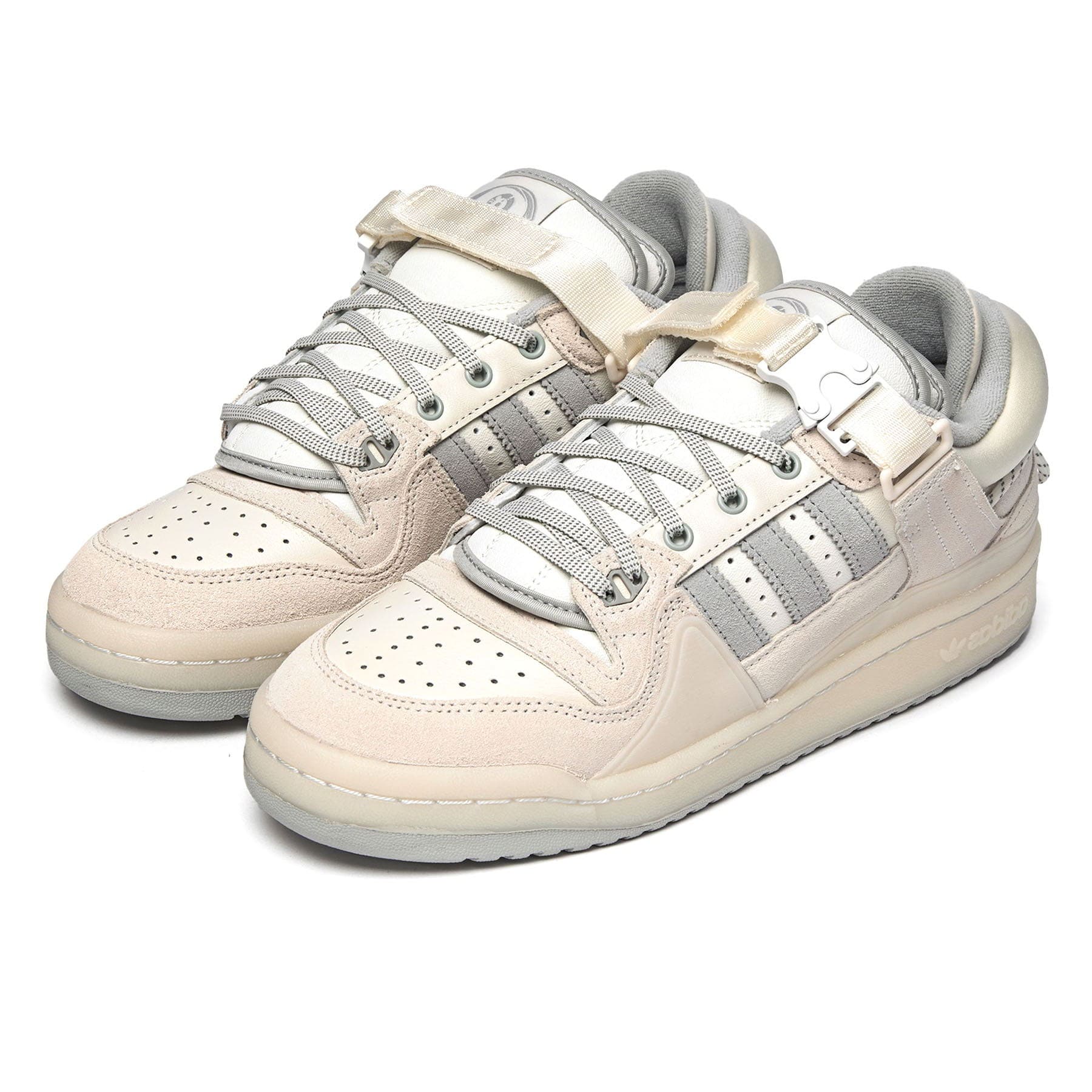 Bad Bunny x adidas Forum Buckle Low 'Last Forum' — UK 3.5 | EU 36 | US 4 — Side View