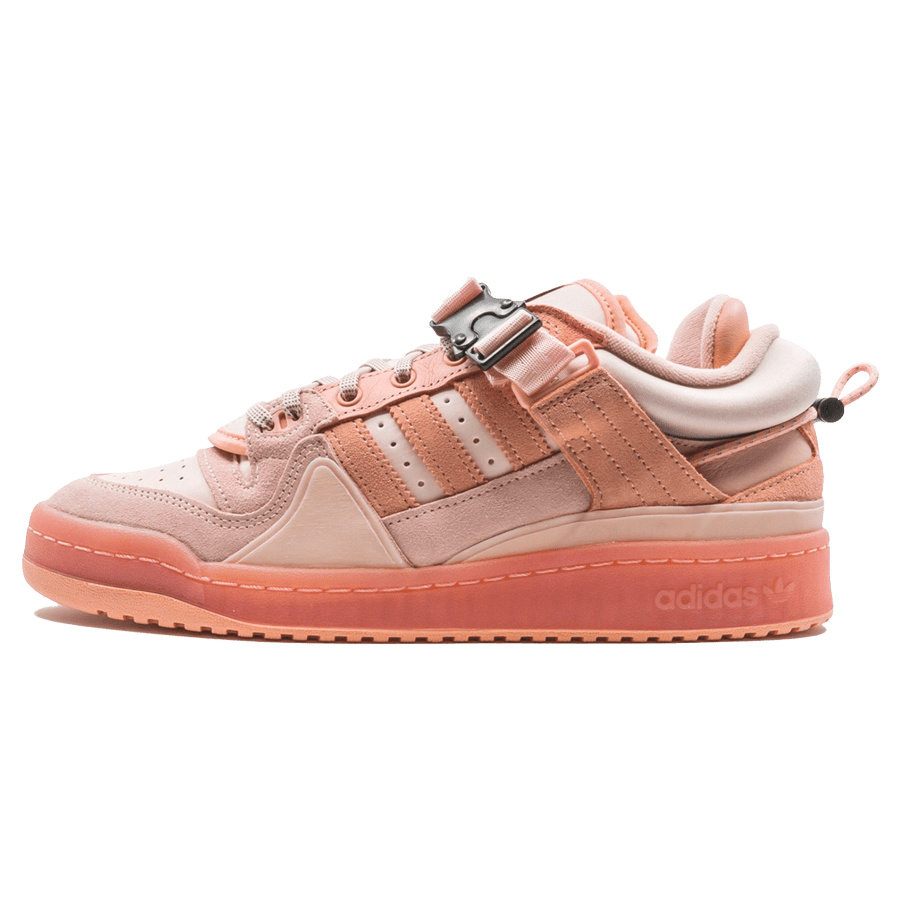 Bad Bunny x adidas Forum Buckle Low ‘Easter Egg’ — UK 3.5 | EU 36 | US 4 — Front View