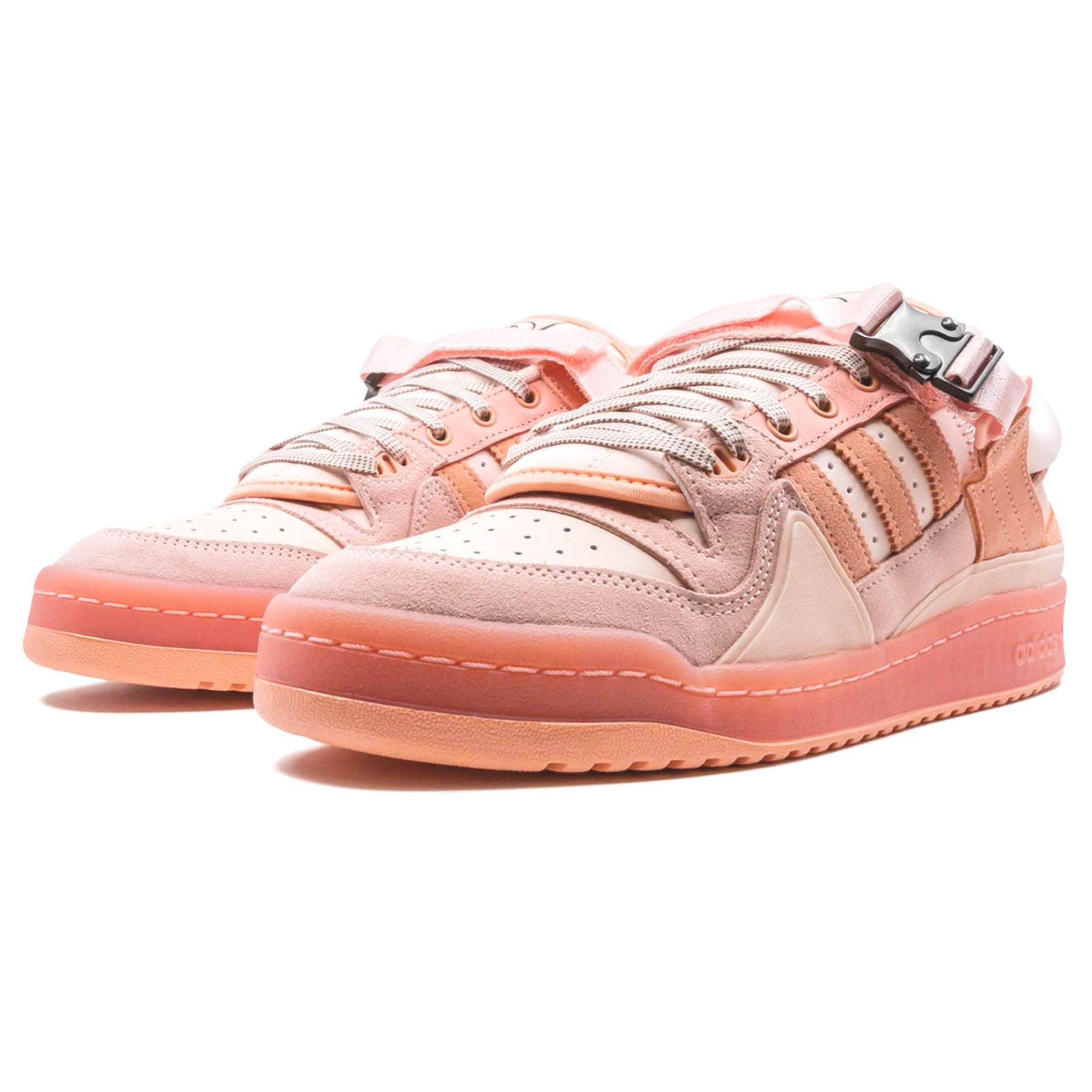 Bad Bunny x adidas Forum Buckle Low ‘Easter Egg’ — UK 3.5 | EU 36 | US 4 — Side View
