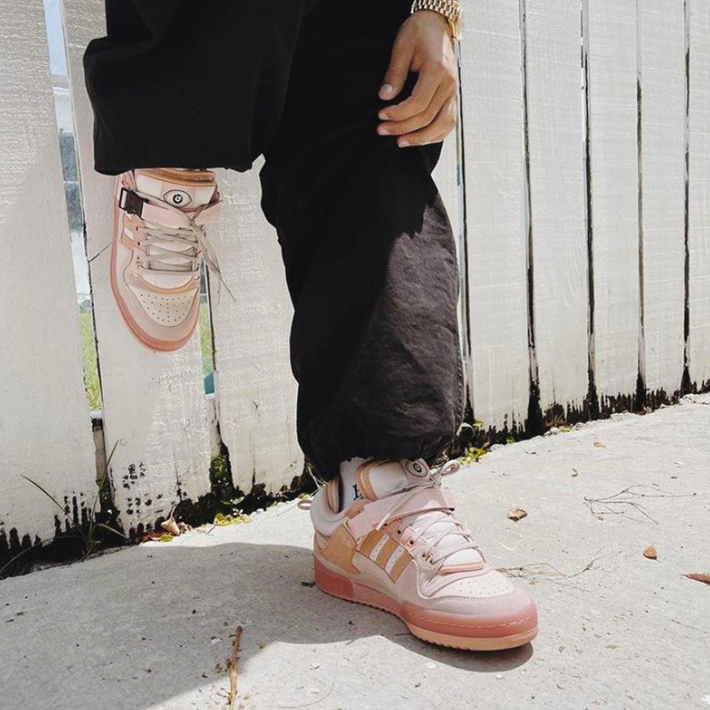 Bad Bunny x adidas Forum Buckle Low ‘Easter Egg’ — UK 3.5 | EU 36 | US 4 — Alternate View 7