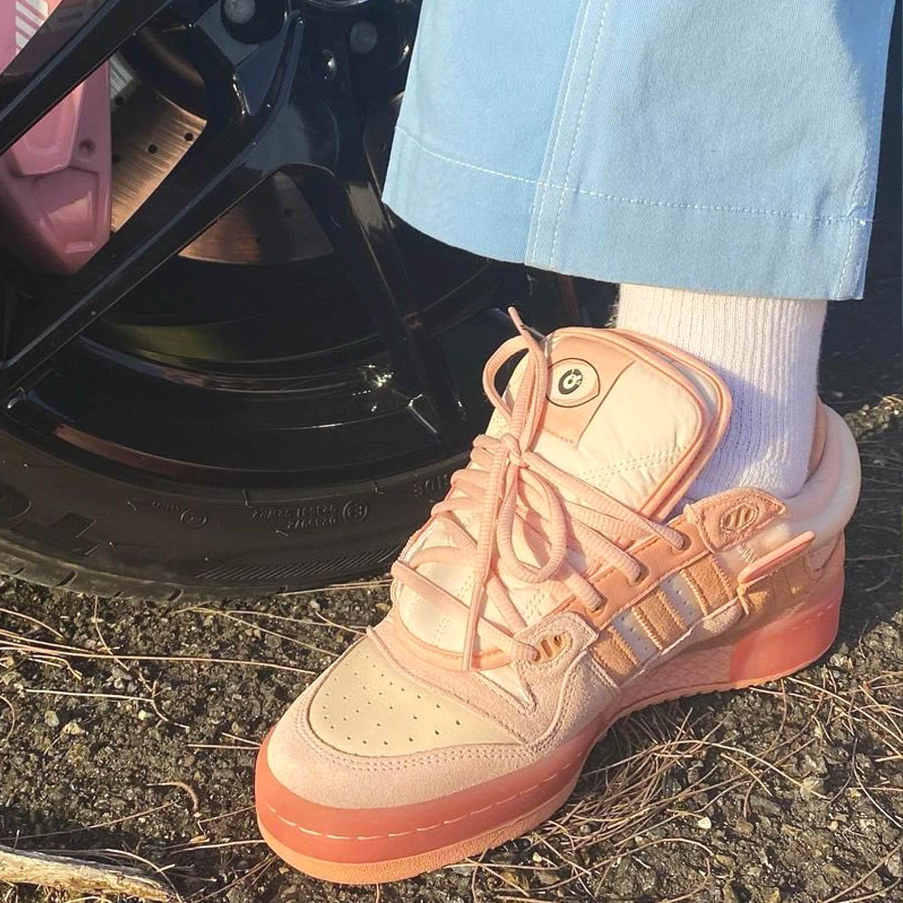 Bad Bunny x adidas Forum Buckle Low ‘Easter Egg’ — UK 3.5 | EU 36 | US 4 — Alternate View 8