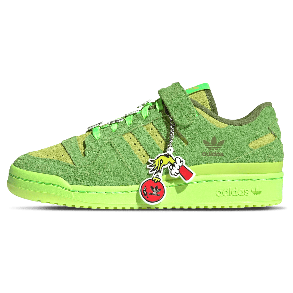Dr. Seuss x adidas Forum Low 'Grinch' — UK 3.5 | EU 36 | US 4 — Front View