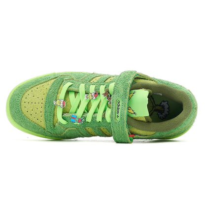 Dr. Seuss x adidas Forum Low 'Grinch' — UK 3.5 | EU 36 | US 4 — Top View