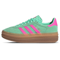 Adidas Gazelle Bold Wmns 'Pulse Mint Screaming Pink' — UK 3.5 | EU 36 | US 4 — Front View