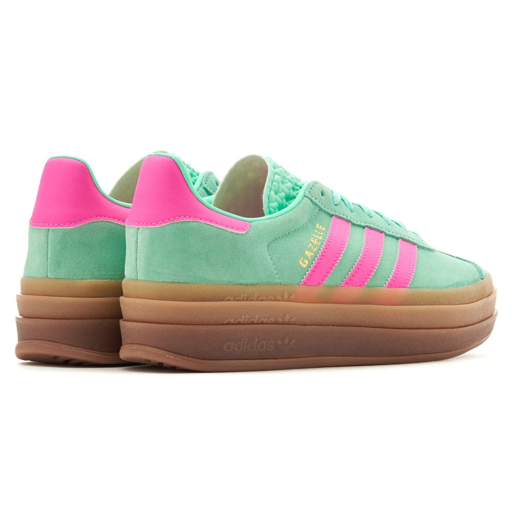 Adidas Gazelle Bold Wmns 'Pulse Mint Screaming Pink' — UK 3.5 | EU 36 | US 4 — Back View
