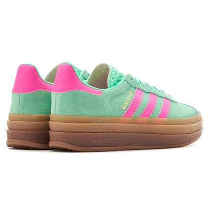 Adidas Gazelle Bold Wmns 'Pulse Mint Screaming Pink' — UK 3.5 | EU 36 | US 4 — Back View