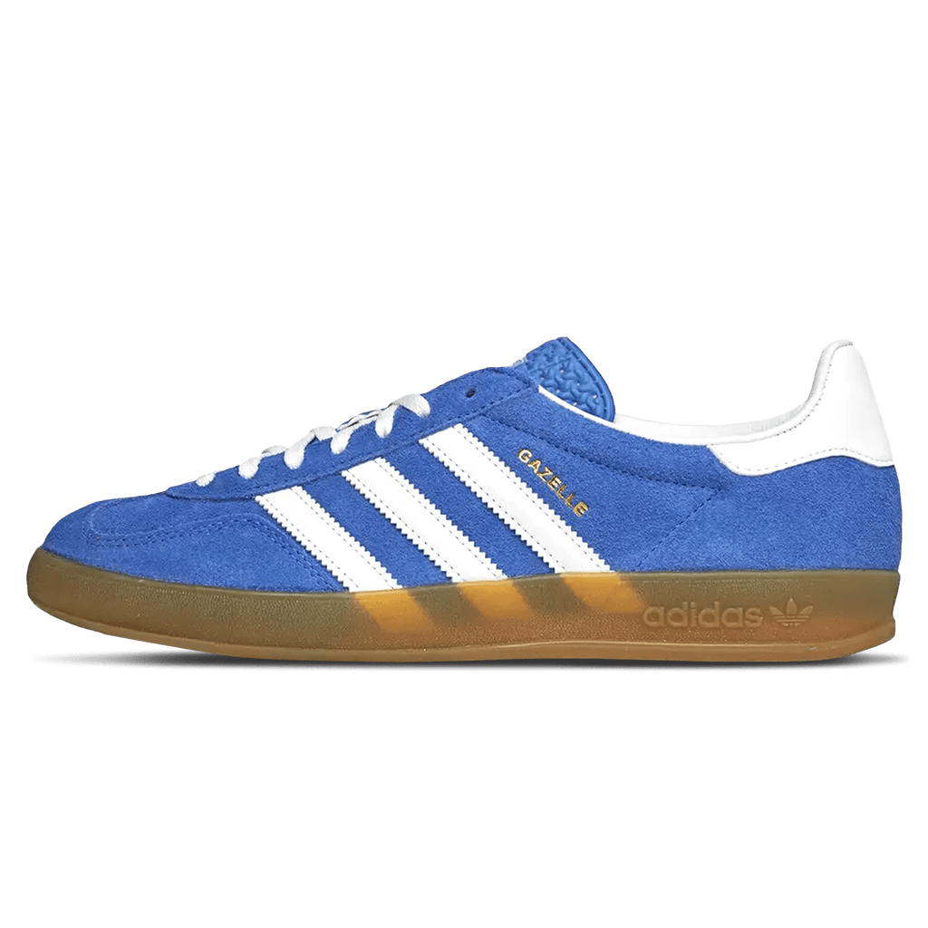 Adidas Gazelle Indoor Wmns 'Blue Fusion Gum' — UK 3.5 | EU 36 | US 4 — Front View
