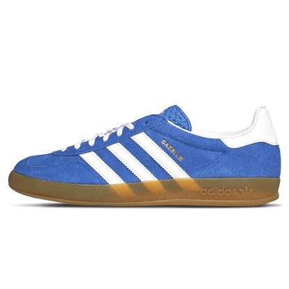 Adidas Gazelle Indoor Wmns 'Blue Fusion Gum' — UK 3.5 | EU 36 | US 4 — Front View
