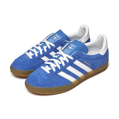Adidas Gazelle Indoor Wmns 'Blue Fusion Gum' — UK 3.5 | EU 36 | US 4 — Side View