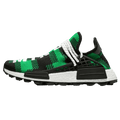 Pharrell x Billionaire Boys Club x NMD Human Race Trail 'Green Plaid' — 3 UK | 35.5 EU — Front View