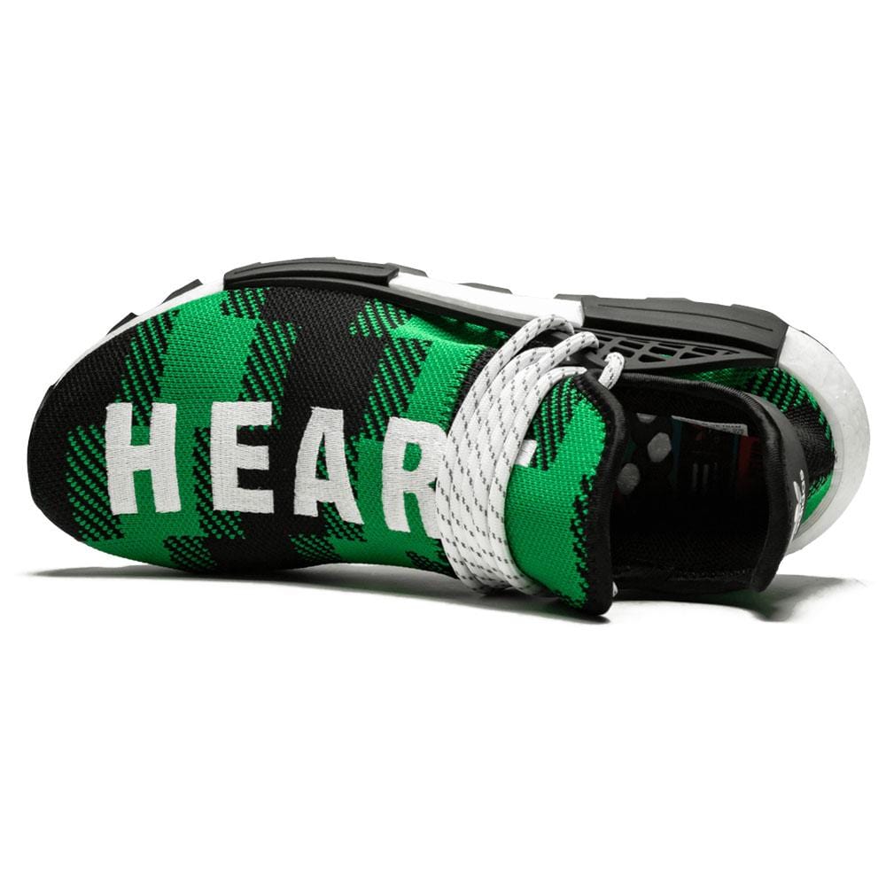 Pharrell x Billionaire Boys Club x NMD Human Race Trail 'Green Plaid' — 3 UK | 35.5 EU — Detail View