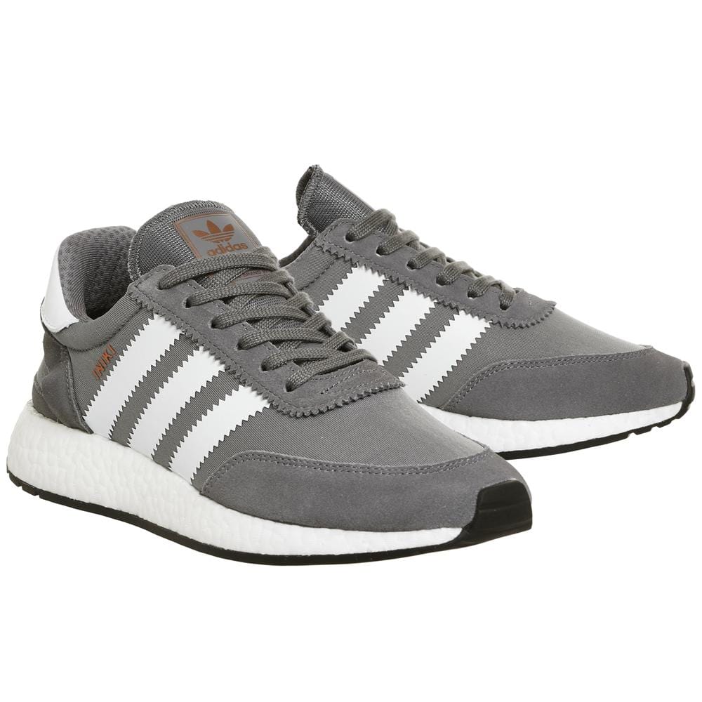 adidas Iniki Runner Vista Grey — UK 3.5 | EU 36 | US 4 — Back View