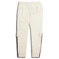 adidas Ivy Park Cargo Sweatpants Ecru Tint/Maroon — XXS — Front View