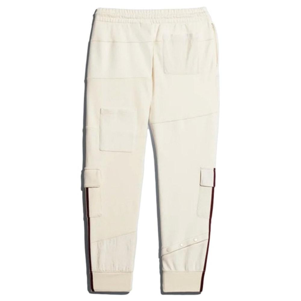 adidas Ivy Park Cargo Sweatpants Ecru Tint/Maroon — XXS — Front View