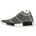 ADIDAS NMD CITY SOCK PRIMEKNIT Core Black & Vintage White — UK 3.5 | EU 36 | US 4 — Front View