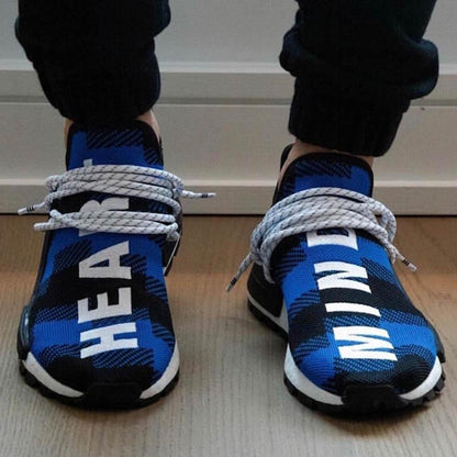 Pharrell x Billionaire Boys Club x NMD Human Race Trail 'Blue Plaid' — UK 3.5 | EU 36 | US 4 — Alternate View 8