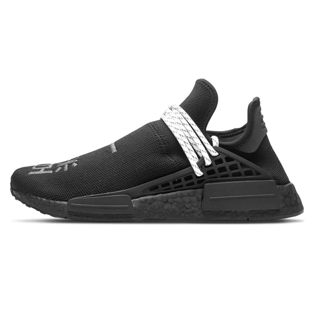 Pharrell x adidas NMD Human Race ‘Black’ — UK 3.5 | EU 36 | US 4 — Front View