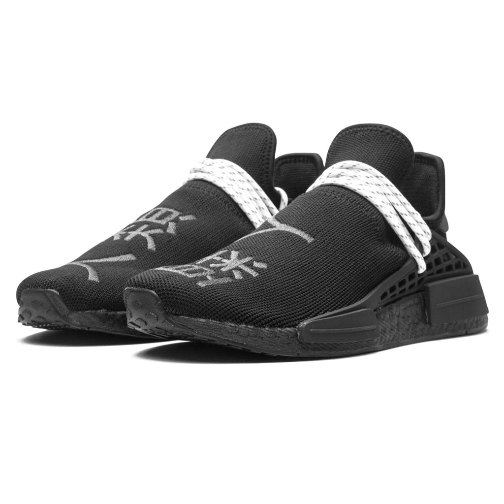 Pharrell x adidas NMD Human Race ‘Black’ — UK 3.5 | EU 36 | US 4 — Side View