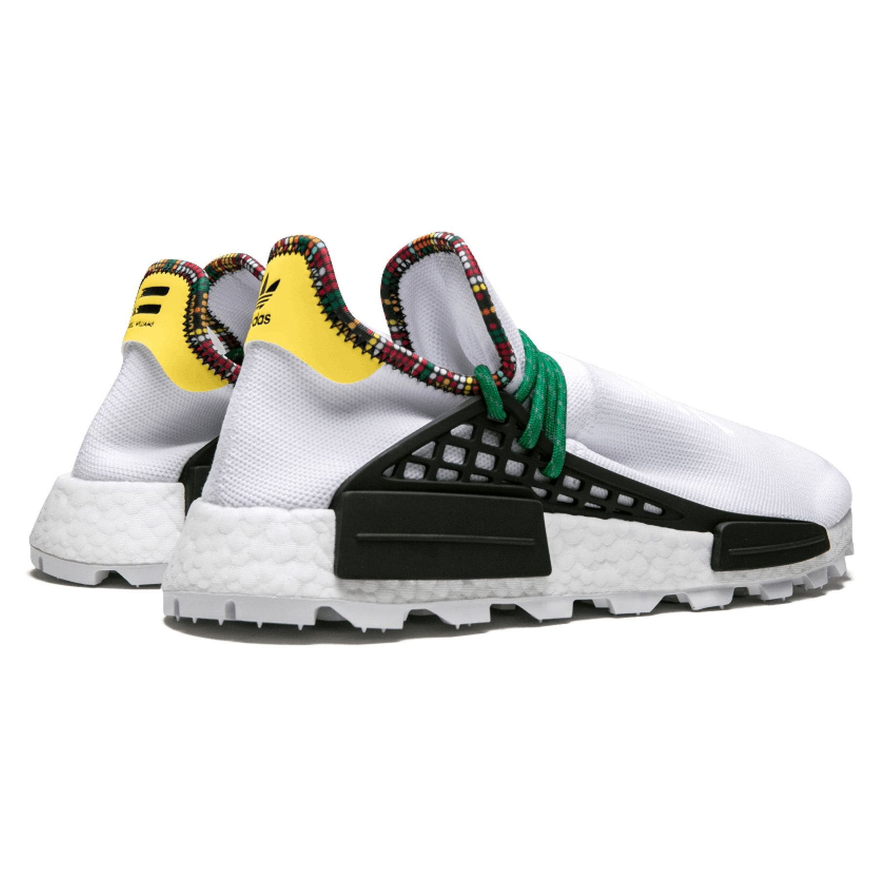 Pharrell x adidas NMD Human Race 'Inspiration Pack' — UK 3.5 | EU 36 | US 4 — Back View