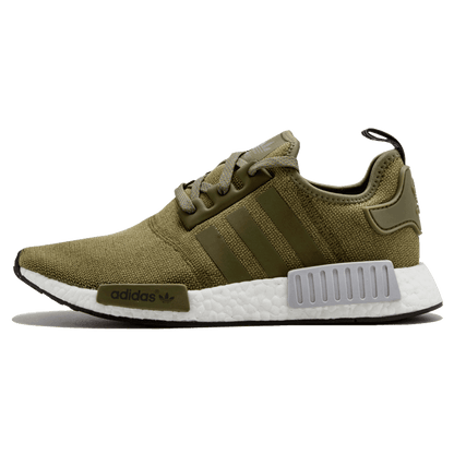 adidas NMD_R1 'Olive' — UK 3.5 | EU 36 | US 4 — Front View