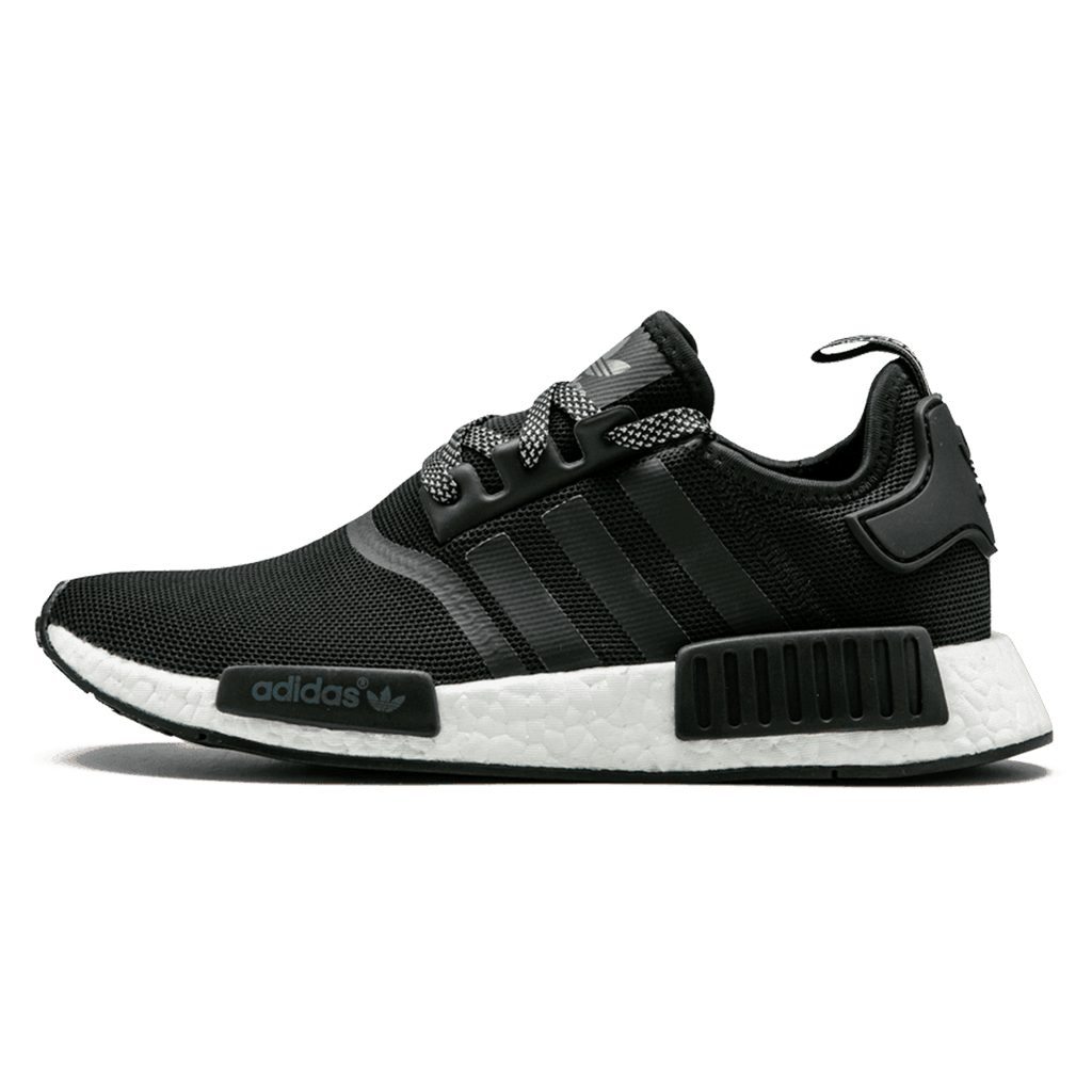 Adidas  NMD_R1 'Black Reflective' — UK 3 | EU 36 | US 4 — Front View