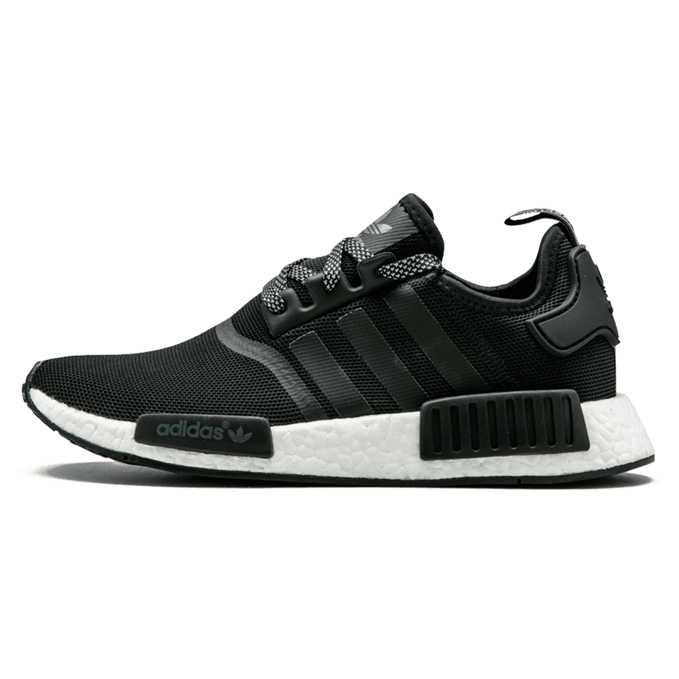 Adidas  NMD_R1 'Black Reflective' — UK 3 | EU 36 | US 4 — Front View