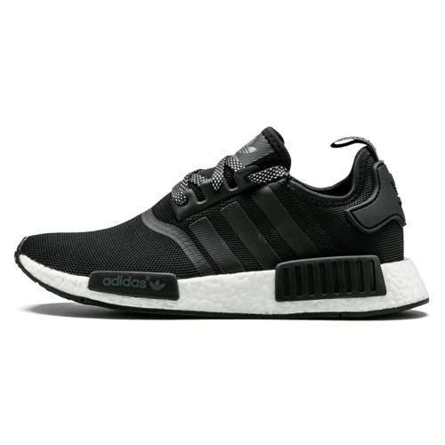 Adidas  NMD_R1 'Black Reflective' — UK 3 | EU 36 | US 4 — Front View