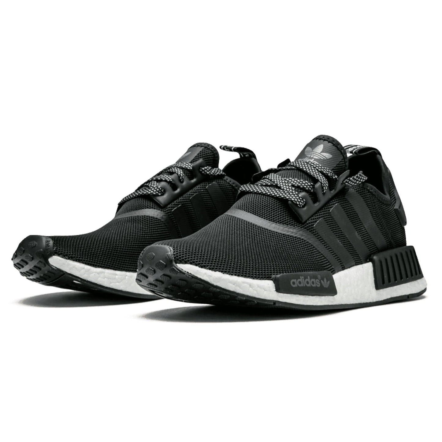 Adidas  NMD_R1 'Black Reflective' — UK 3 | EU 36 | US 4 — Side View