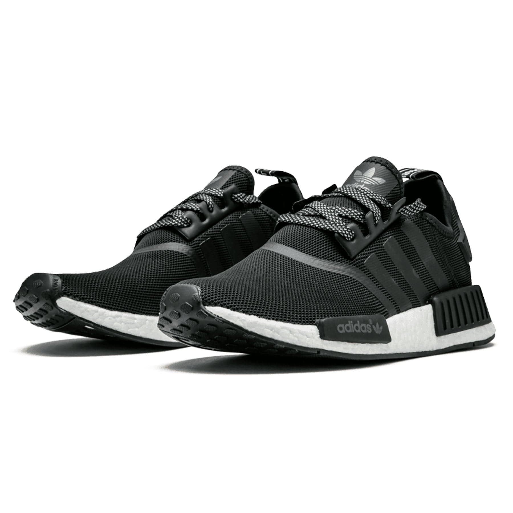 Adidas  NMD_R1 'Black Reflective' — UK 3 | EU 36 | US 4 — Side View