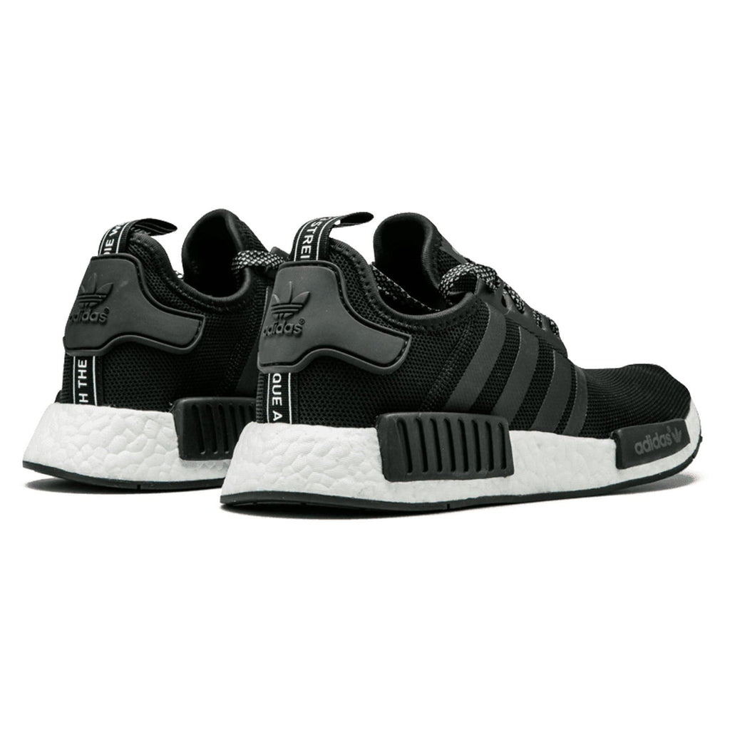 Adidas  NMD_R1 'Black Reflective' — UK 3 | EU 36 | US 4 — Back View