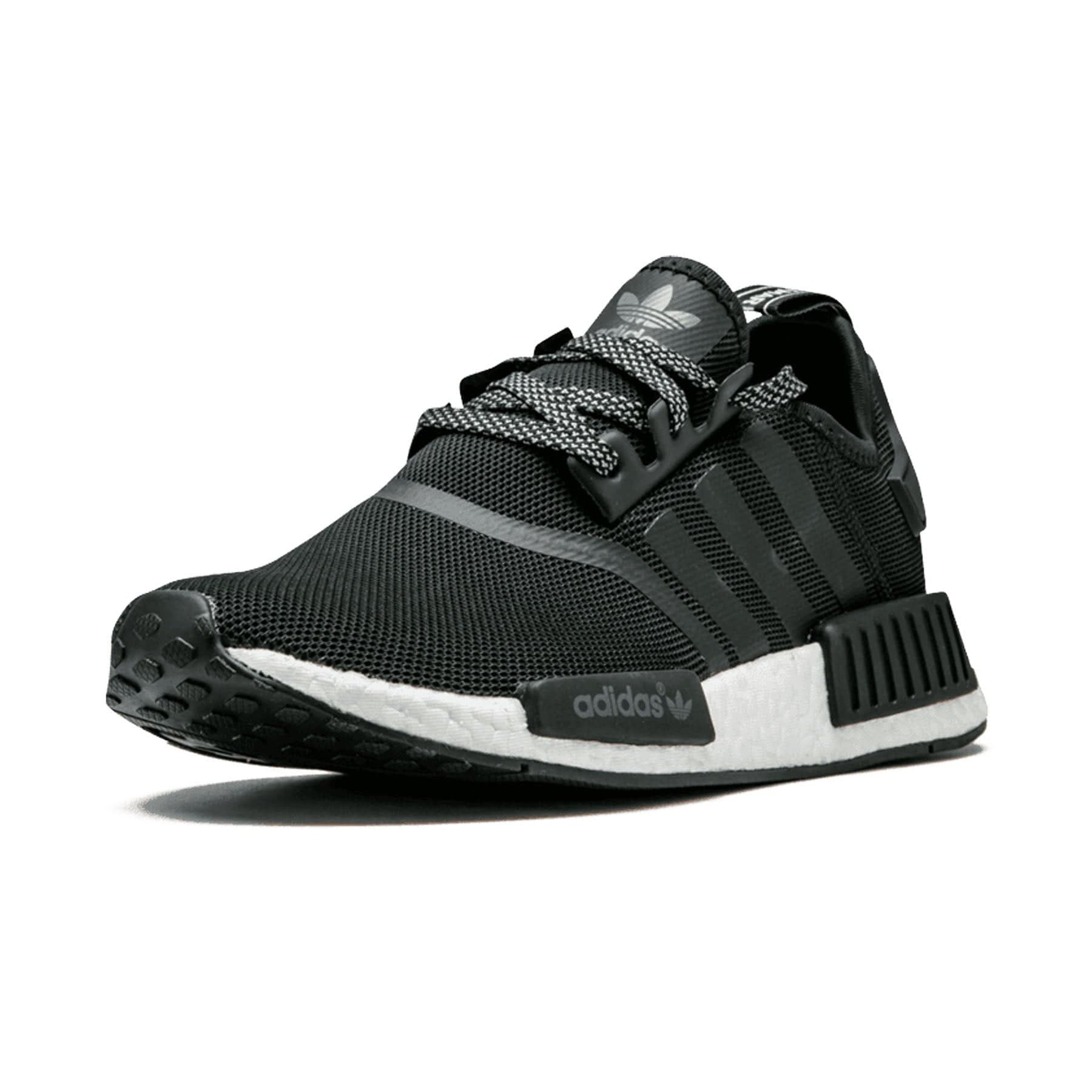 Adidas  NMD_R1 'Black Reflective' — UK 3 | EU 36 | US 4 — Top View