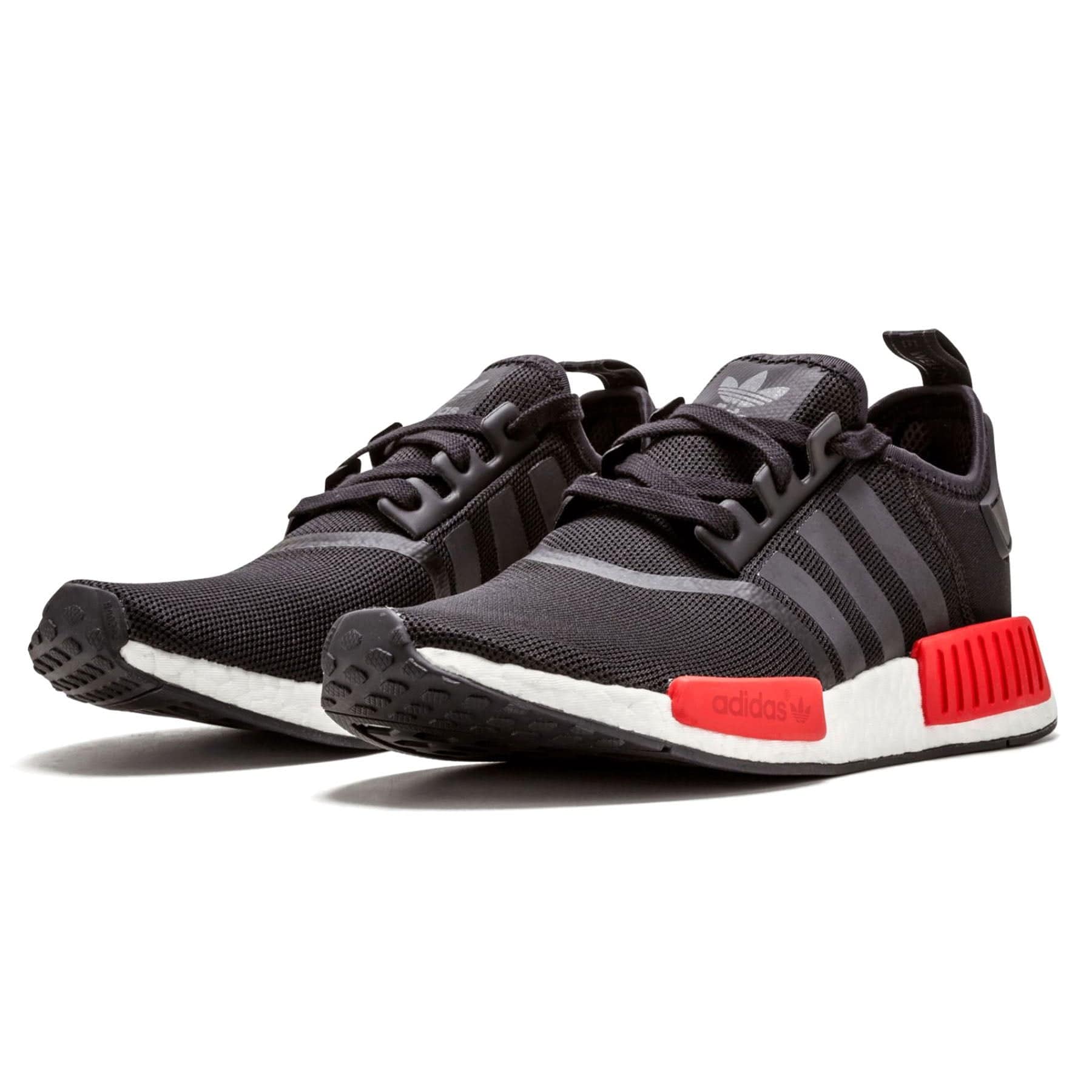 Adidas NMD_R1 'Bred' — UK 3.5 | EU 36 | US 4 — Side View