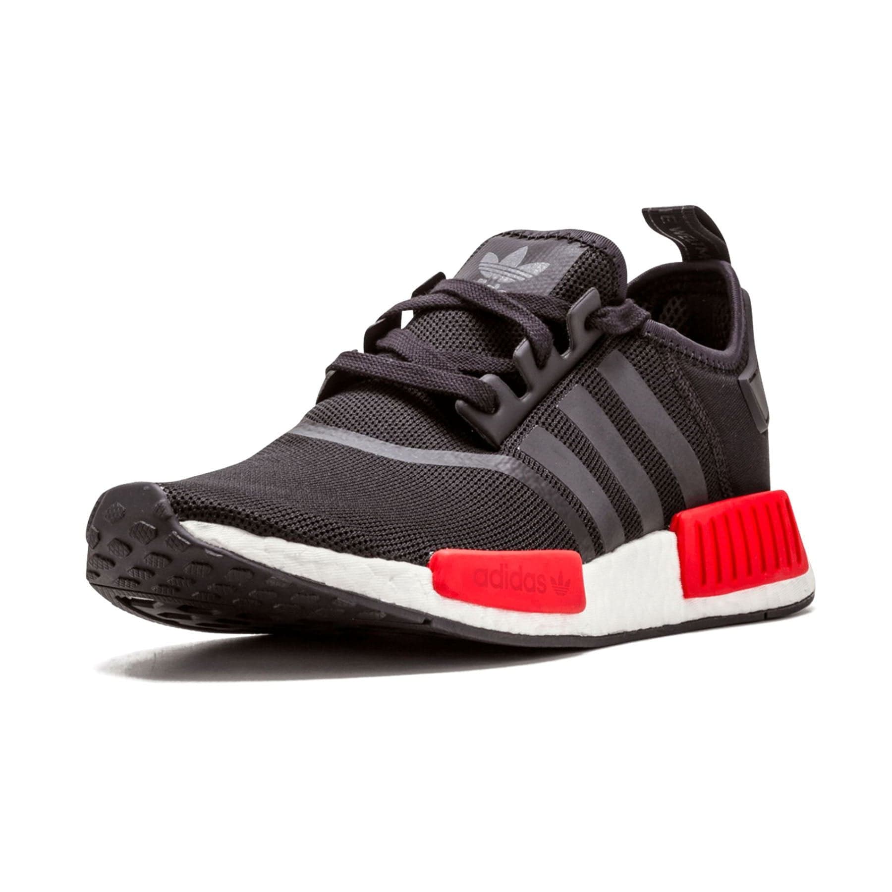 Adidas NMD_R1 'Bred' — UK 3.5 | EU 36 | US 4 — Top View