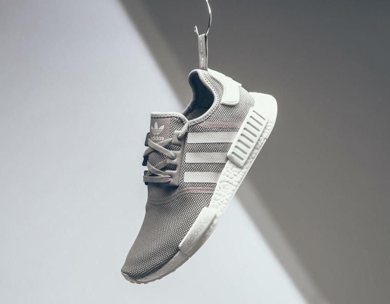 Adidas NMD_R1 GS Solid Grey — UK 3 | EU 35.5 | US 3.5 — Side View