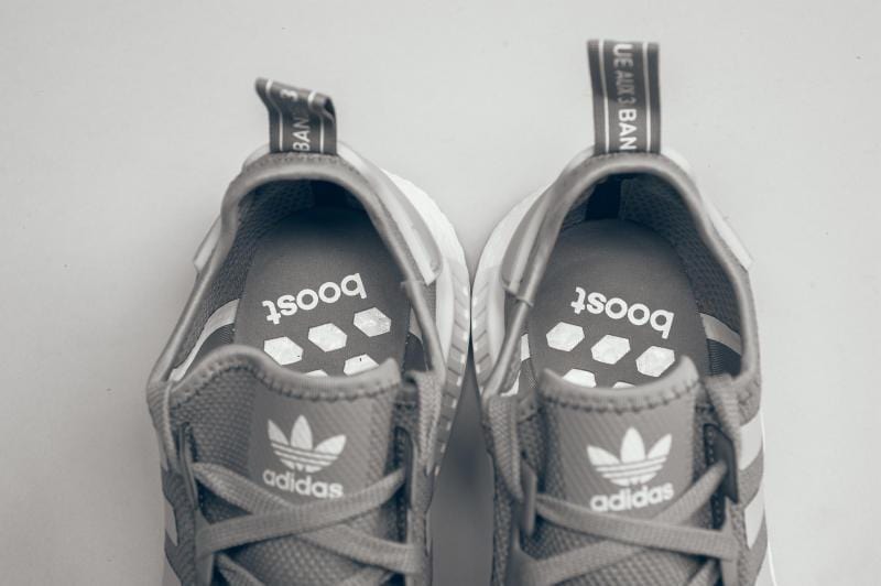 Adidas NMD_R1 GS Solid Grey — UK 3 | EU 35.5 | US 3.5 — Alternate View 7