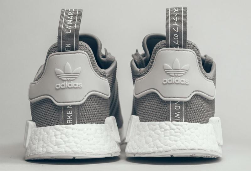 Adidas NMD_R1 GS Solid Grey — UK 3 | EU 35.5 | US 3.5 — Alternate View 8