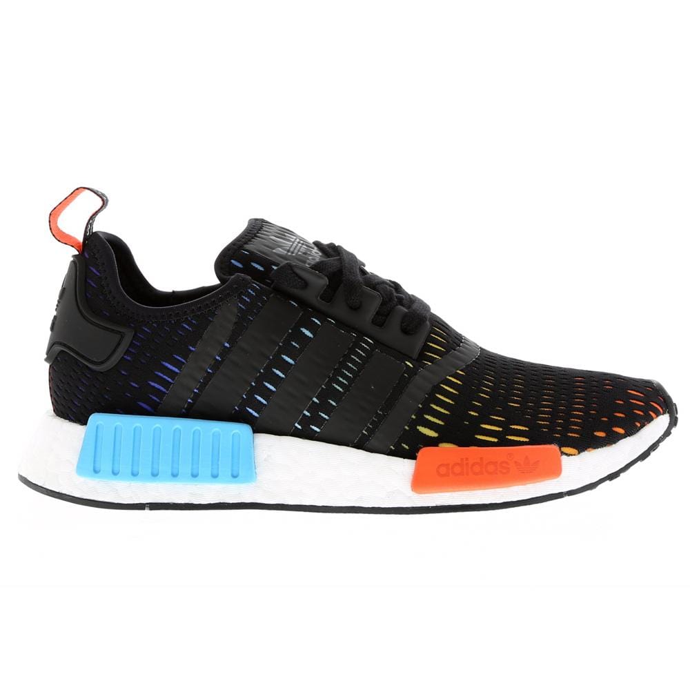Adidas NMD R1 Rainbow FL Exclusive — UK 3.5 | EU 36 | US 4 — Back View
