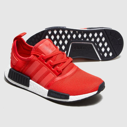 Adidas NMD_R1 Red — UK 3.5 | EU 36 | US 4 — Side View