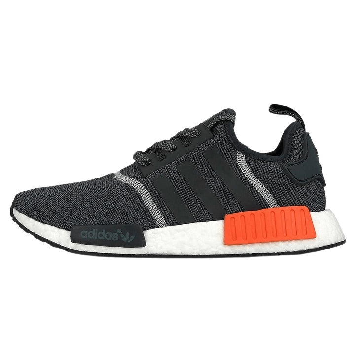 Adidas NMD R1 Reflective Dark Grey — UK 3.5 | EU 36 | US 4 — Front View