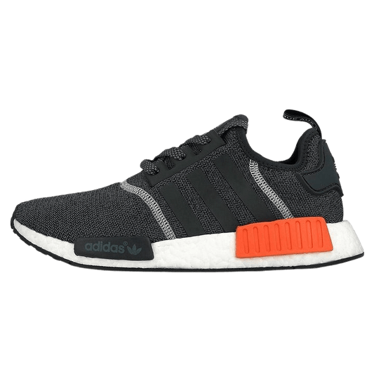 Adidas NMD R1 Reflective Dark Grey — UK 3.5 | EU 36 | US 4 — Front View