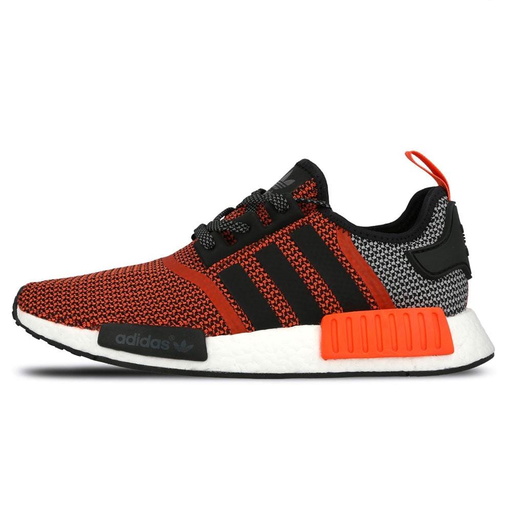 Adidas NMD R1 - Lush Red - Core Black - Running White — UK 3.5 | EU 36 | US 4 — Front View