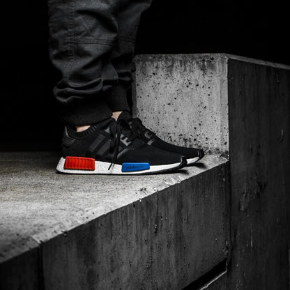 Adidas NMD Runner Primeknit Core Black-Lush Red — UK 3.5 | EU 36 | US 4 — Alternate View 7