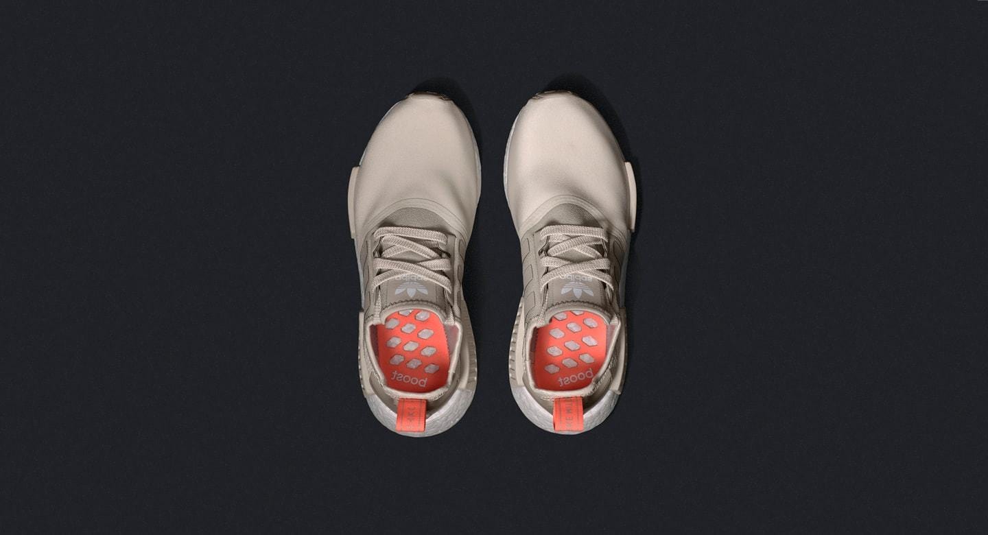 Adidas NMD_R1 Runner W Clear Brown — UK 3.5 | EU 36 | US 4 — Lifestyle View