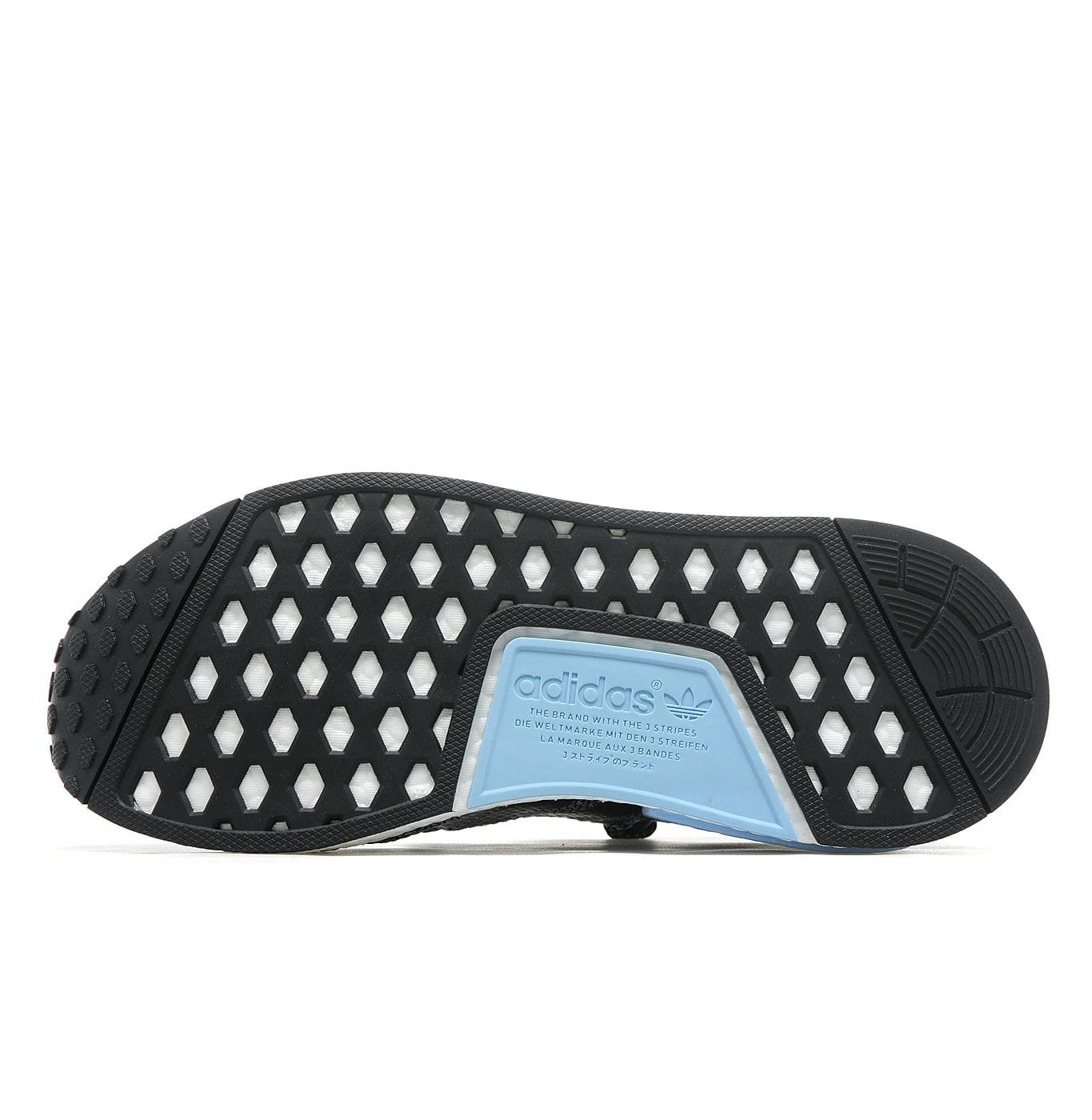 Adidas NMD_R1 Runner Clear Blue — UK 3.5 | EU 36 | US 4 — Detail View