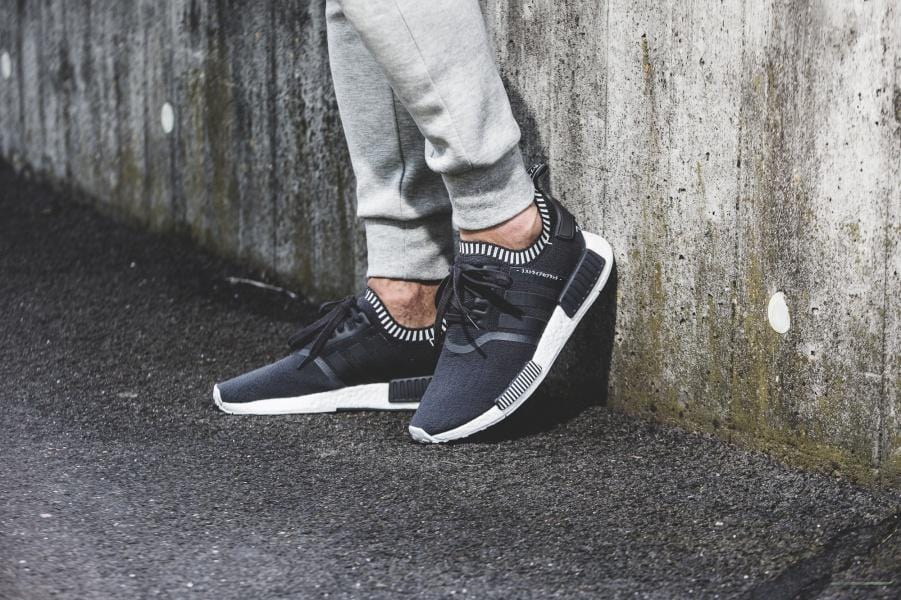 Adidas NMD R1 Primeknit Solid Grey Japan Pack — UK 3.5 | EU 36 | US 4 — Alternate View 8