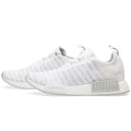 Adidas NMD_R1 White Blackout-Whiteout — UK 3.5 | EU 36 | US 4 — Front View