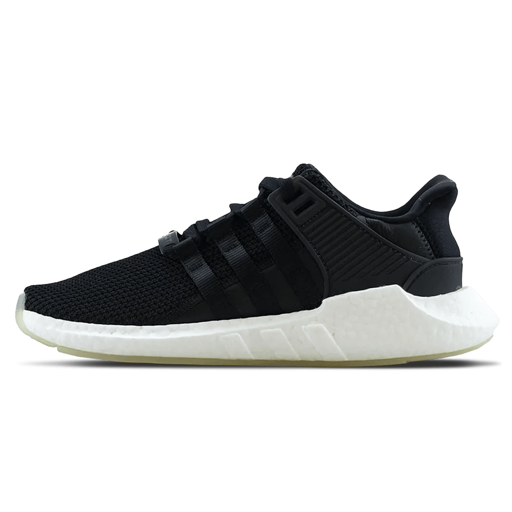 Adidas EQT Support 93/17 'Core Black' — UK 3.5 | EU 36 | US 4 — Front View