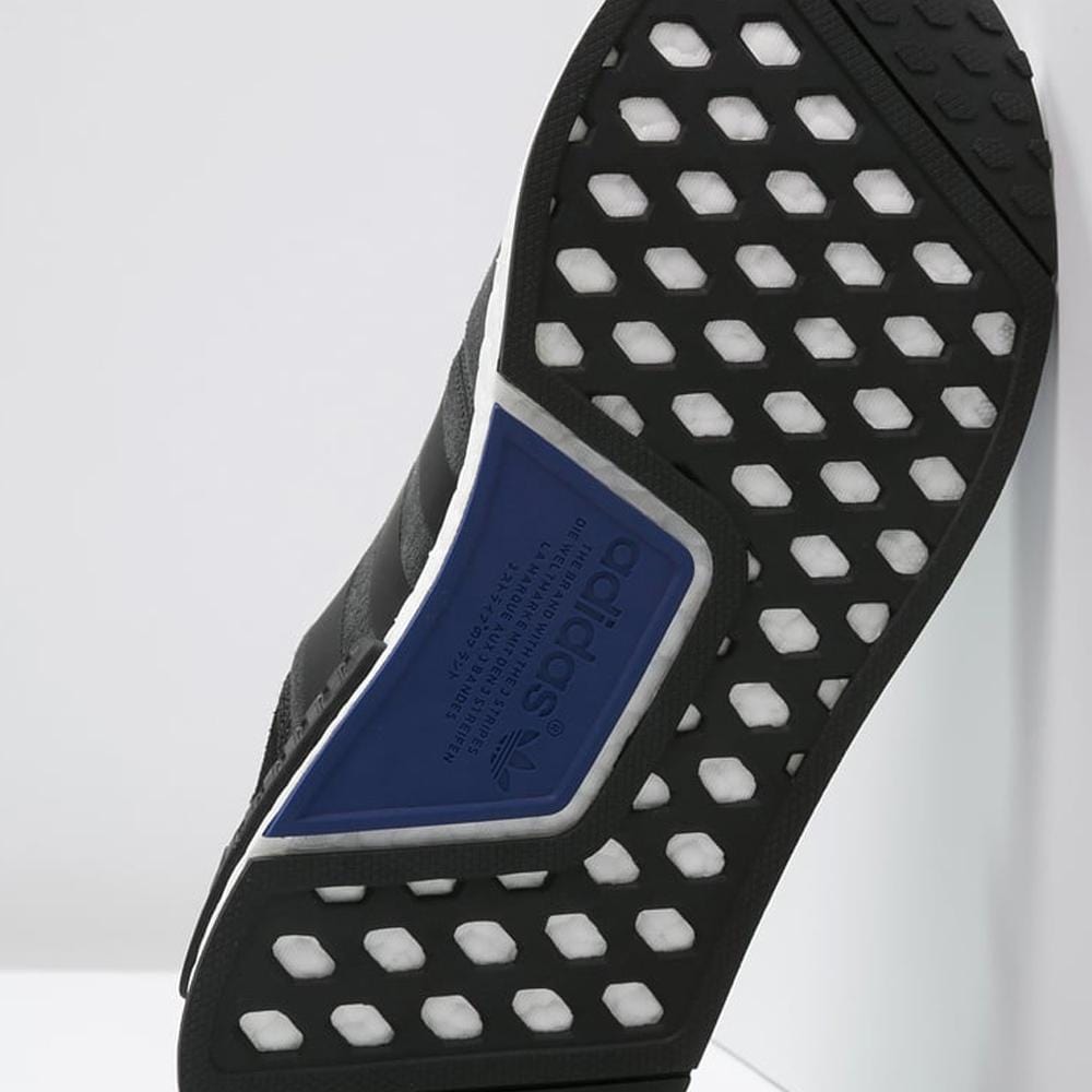 adidas NMD Runner Unisex "Core Black - Lush Ink" — UK 3.5 | EU 36 | US 4 — Top View
